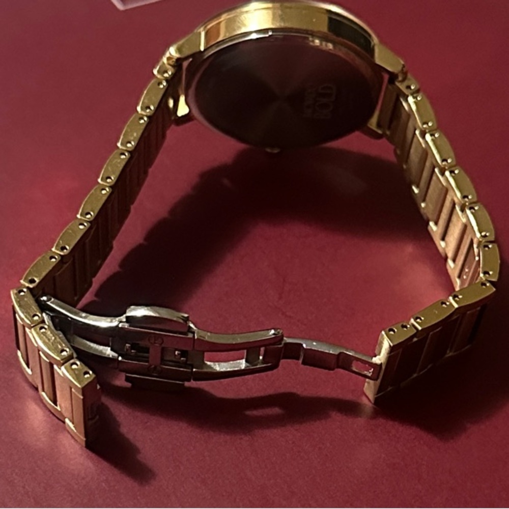 Movado BOLD Evolution 2.0 Crystal Accent and Pale Gold Ionic-Plated Watch - Picture 7 of 8